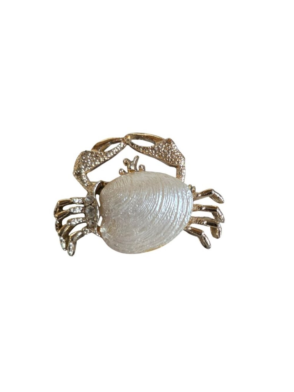 Gerry's Crap Shell Gold Tone Brooch/Pin